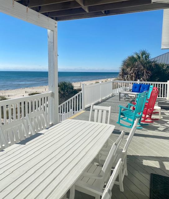 A Reel Deal back porch view